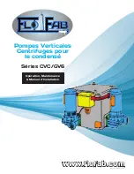 Предварительный просмотр 1 страницы Flo Fab CVC Series Operation, Maintenance And Installation Manual