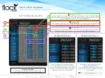 Preview for 2 page of Flock Audio PATCH LT Quick Setup Diagram