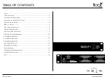 Preview for 2 page of Flock Audio PATCH User Manual