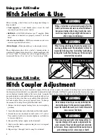 Preview for 4 page of Floe CARGO MAX XRT 8-57 Owner'S Manual