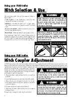 Preview for 4 page of Floe CargoMax XRT Owner'S Manual