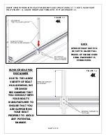 Preview for 4 page of Floe FULL LENGTH BUNKS Assembly Instructions Manual