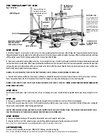 Предварительный просмотр 2 страницы Floe INSTA-FLOAT Instructions & Warnings