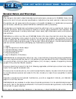 Preview for 2 page of Flofab RLU series Operation, Maintenance & Installation Manual