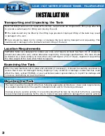 Preview for 4 page of Flofab RLU series Operation, Maintenance & Installation Manual