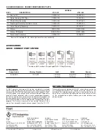 Preview for 4 page of FLOJET 4105 Series Manual