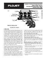 Preview for 1 page of FLOJET N5000 Series Installation, Operation & Service Instructions