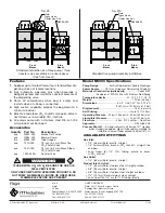 Preview for 4 page of FLOJET N5000 Series Installation, Operation & Service Instructions