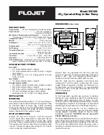 Предварительный просмотр 1 страницы FLOJET N5000 Manual