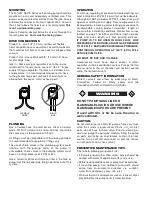 Preview for 2 page of FLOJET N5100-010 Installation & Operation