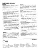 Preview for 4 page of FLOJET R3526144 User Manual