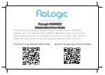 Preview for 2 page of Flologic CONNECT Quick Start User Manual