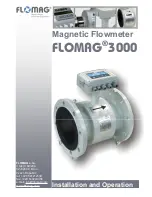 Flomag 3000 Installation And Operation Manual preview