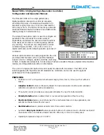 Preview for 1 page of Flomatic DHC-100 Configuration And Operation Manual