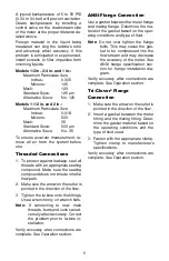 Preview for 5 page of Flomec G2 Owner'S Manual