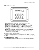 Предварительный просмотр 13 страницы Flomotion Systems be6000 series Installation And Operation Manual