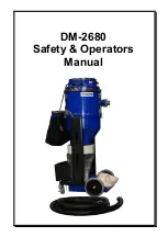 Preview for 1 page of Floorex Products DM-2680 Safety & Operator Manual