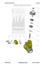 Предварительный просмотр 27 страницы Floorex Products GALAXY 250 G3 E1 Safety & Operator Manual