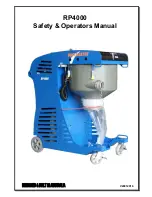 floorex Dustmaster RP4000 Safety And Operators Manual предпросмотр