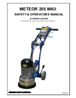 floorex Meteor 250 MkII Operator'S Manual preview