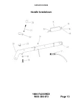 Предварительный просмотр 14 страницы floorex SATELLITE 650 MkII Safety And Operators Manual & Parts Listing