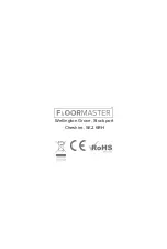 Preview for 16 page of Floormaster CORDED ECO VAC F19 Instruction Manual