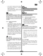 Preview for 27 page of Floorpul C150 U13 ERG Operation And Maintenance