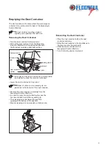 Предварительный просмотр 11 страницы Floorpul Twin Top Series Operating Instructions Manual