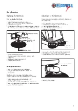 Предварительный просмотр 15 страницы Floorpul Twin Top Series Operating Instructions Manual