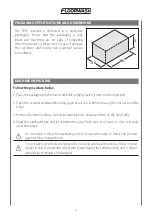 Предварительный просмотр 12 страницы Floorwash FB35 Manual Of Use And Maintenance