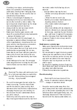 Preview for 6 page of Flora Best FGH 700/9 Operation And Safety Notes