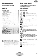 Preview for 55 page of Flora Best FGH 700/9 Operation And Safety Notes