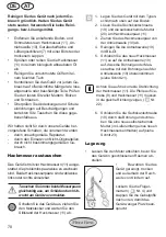 Preview for 70 page of Flora Best FGH 700/9 Operation And Safety Notes