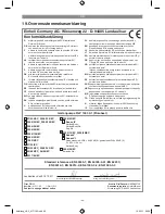 Preview for 40 page of Flora Best FGP 1000 A1 Operation And Safety Notes