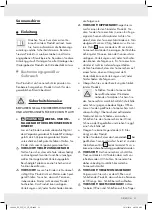 Preview for 21 page of FLORABEST 103480-14-01 Assembly And Safety Advice