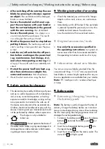 Preview for 10 page of FLORABEST 109793 Operation And Safety Notes