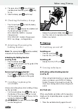 Preview for 11 page of FLORABEST 109793 Operation And Safety Notes