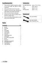 Preview for 4 page of FLORABEST 1226L4 Assembly And Operating Instructions Manual