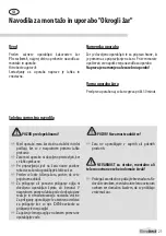 Preview for 21 page of FLORABEST 1226L4 Assembly And Operating Instructions Manual