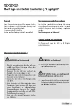 Preview for 39 page of FLORABEST 1226L4 Assembly And Operating Instructions Manual