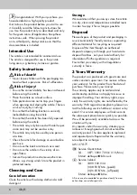 Preview for 4 page of FLORABEST 270175 Instructions For Use Manual