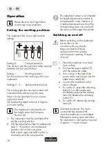 Предварительный просмотр 19 страницы FLORABEST 270704 Translation Of Original Operation Manual