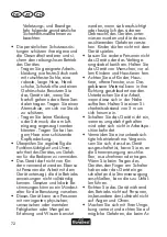 Preview for 72 page of FLORABEST 275664 Translation Of The Original Instructions