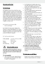 Предварительный просмотр 11 страницы FLORABEST 278082 Operation And Safety Notes