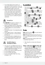 Preview for 6 page of FLORABEST 280652 Assembly, Operating And Safety Instructions