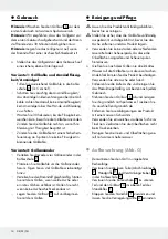 Preview for 14 page of FLORABEST 280652 Assembly, Operating And Safety Instructions