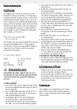 Предварительный просмотр 15 страницы FLORABEST 281135 Operation And Safety Notes