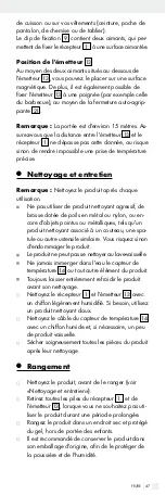 Предварительный просмотр 47 страницы FLORABEST 283328 Operation And Safety Notes