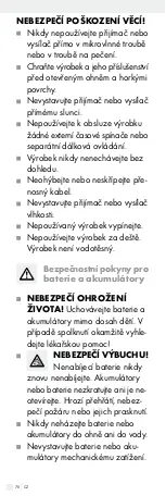 Предварительный просмотр 70 страницы FLORABEST 283328 Operation And Safety Notes