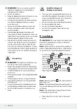 Предварительный просмотр 5 страницы FLORABEST 283407 Assembly, Operating And Safety Instructions